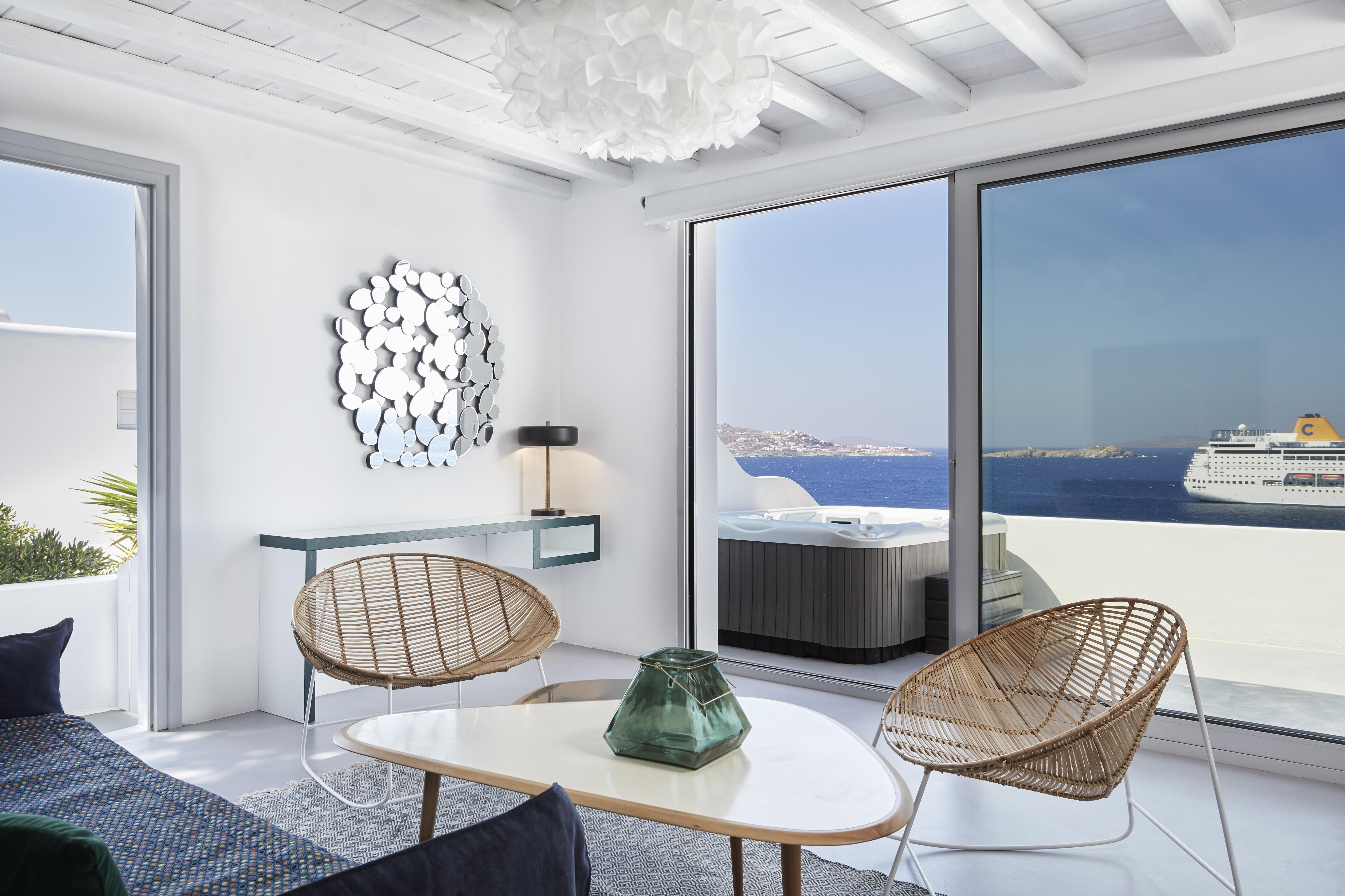 Kouros Hotel & Suites Mykonos Town Zewnętrze zdjęcie